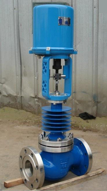 电子式电动直通单、双座调节阀