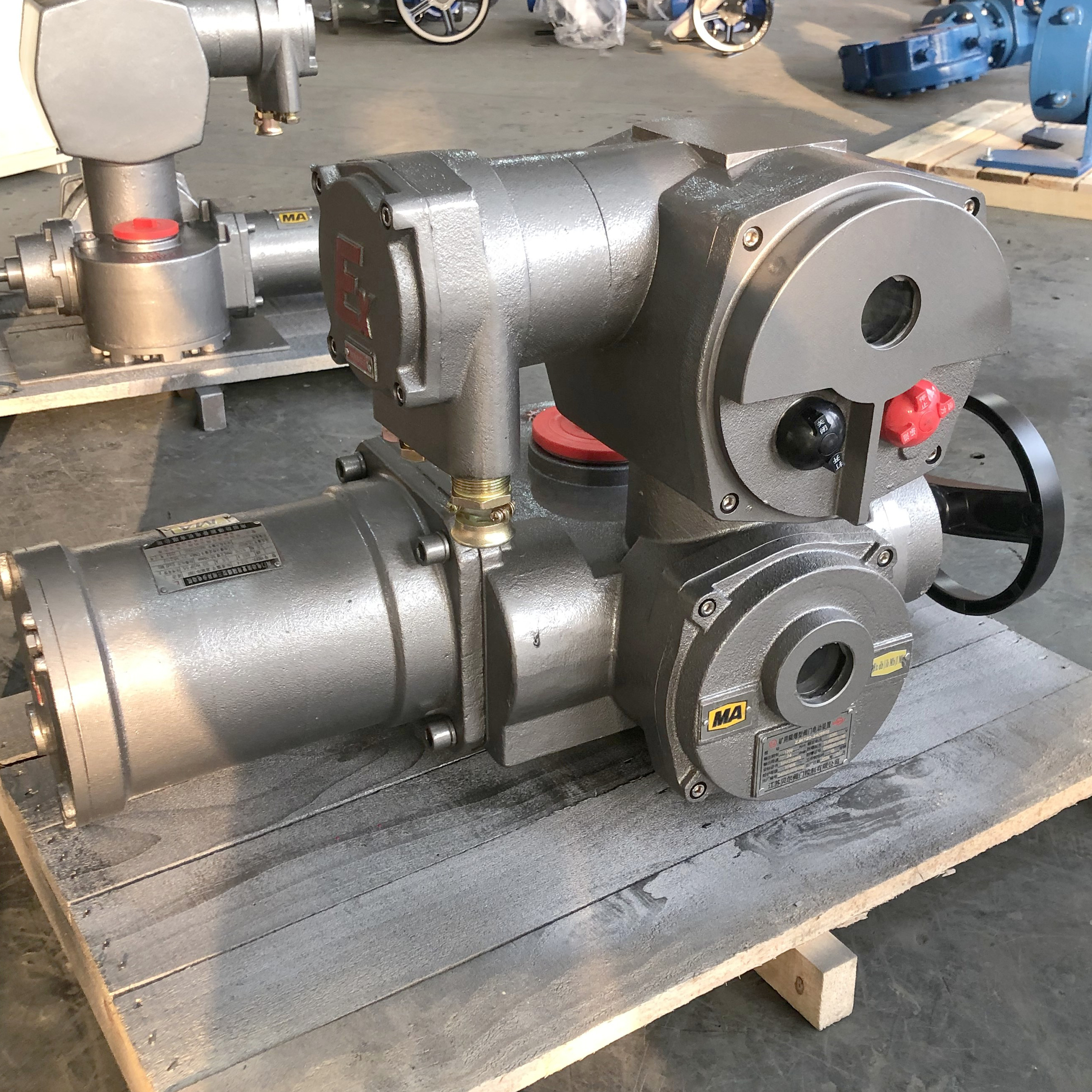 矿用隔爆型一体式阀门电动装置zby90一2