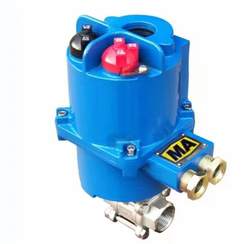 矿用隔爆型电动球阀DFB10/25(说明书、接线