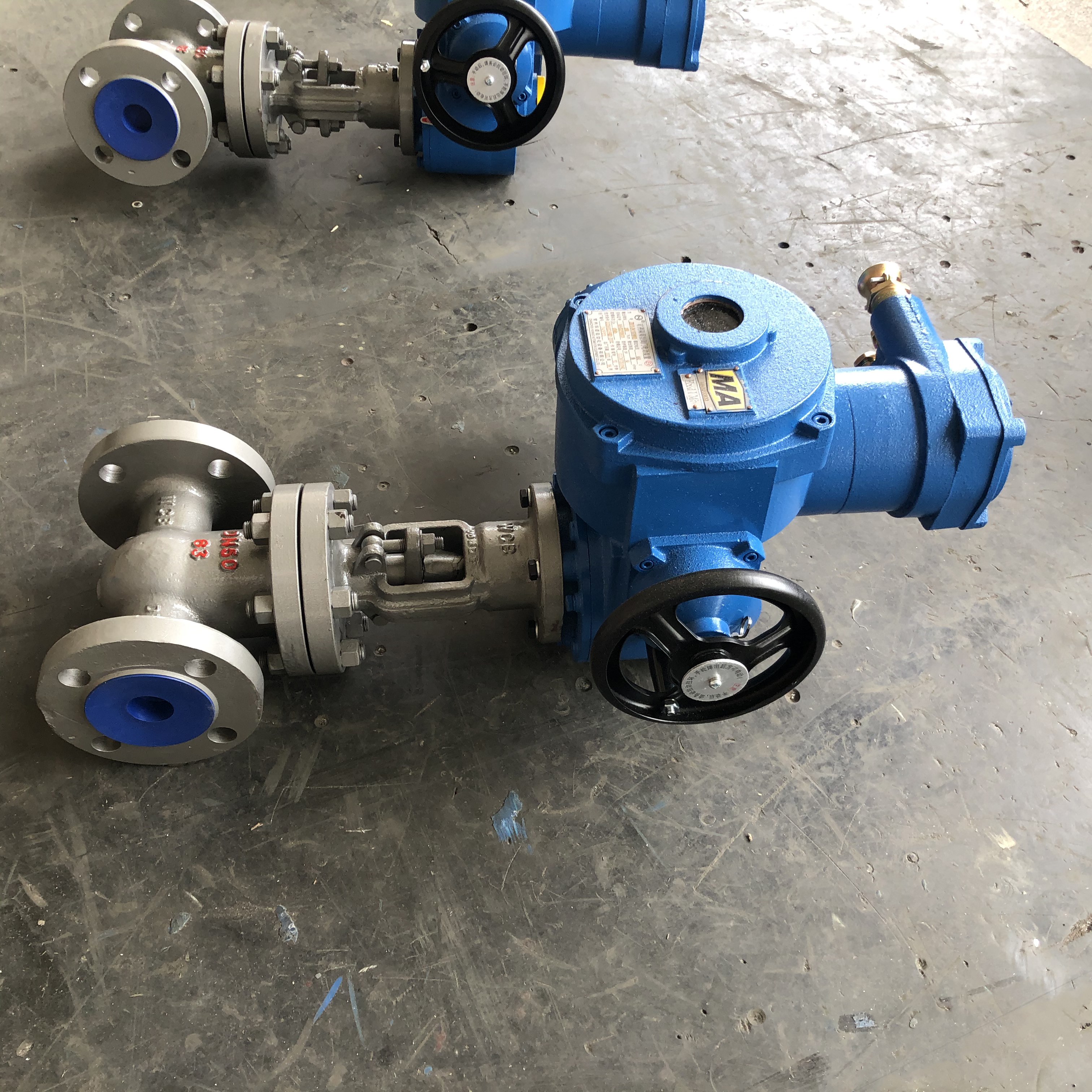 矿用隔爆兼本安一体式电动闸阀