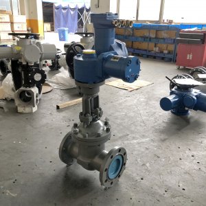 矿用电动阀门MKZ941H-40 DN150防爆（矿山、冶