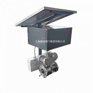 无线太阳能电动球阀,太阳能无线电动球阀