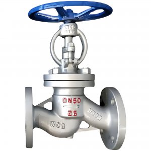 截止阀J41H-25\DN50介质为高温蒸汽及水，温