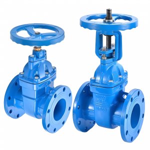 球墨铸铁闸阀Z41T-1.6Q,DN300含配对法兰、螺