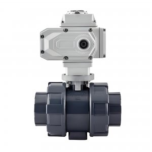 电动球阀(带电动头)\Q961F-10 DN50\UPVC