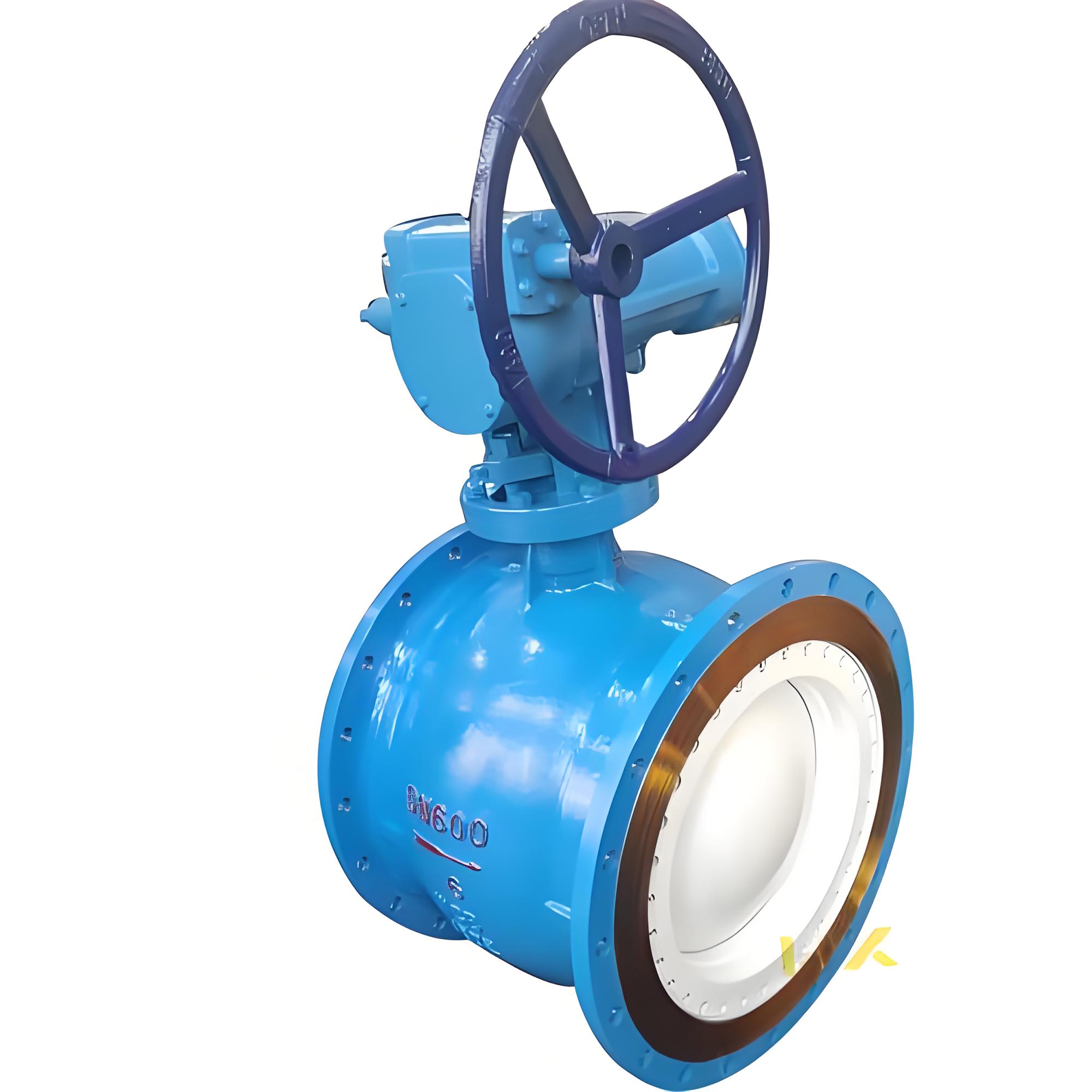 PQ340F/H-10/16 DN350埋地式加长杆偏心半球阀