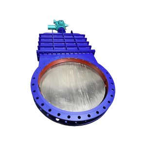 DN2000工业废水处理电动刀闸阀排矸、排渣