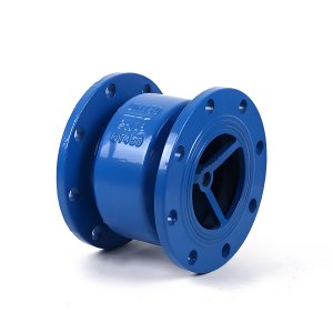 HC41X-16 DN200法兰消声止回阀PN16碳钢