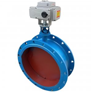 电动蝶阀D941W-1C DN1400烟气通风除尘管道