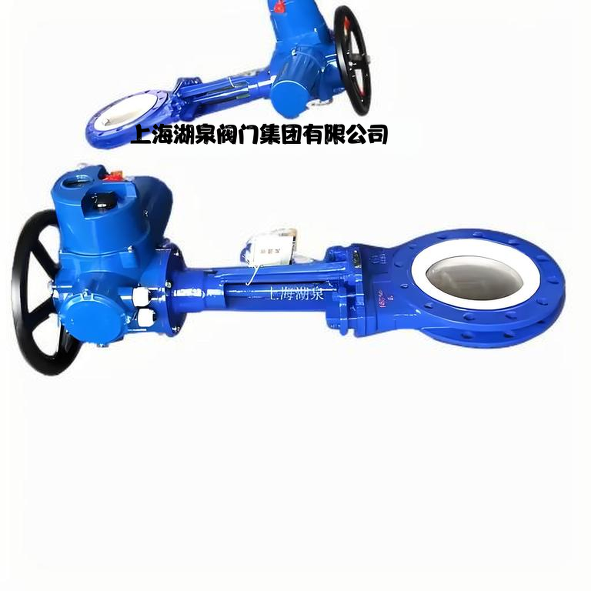 pz973f电动法兰式不锈钢刀闸阀