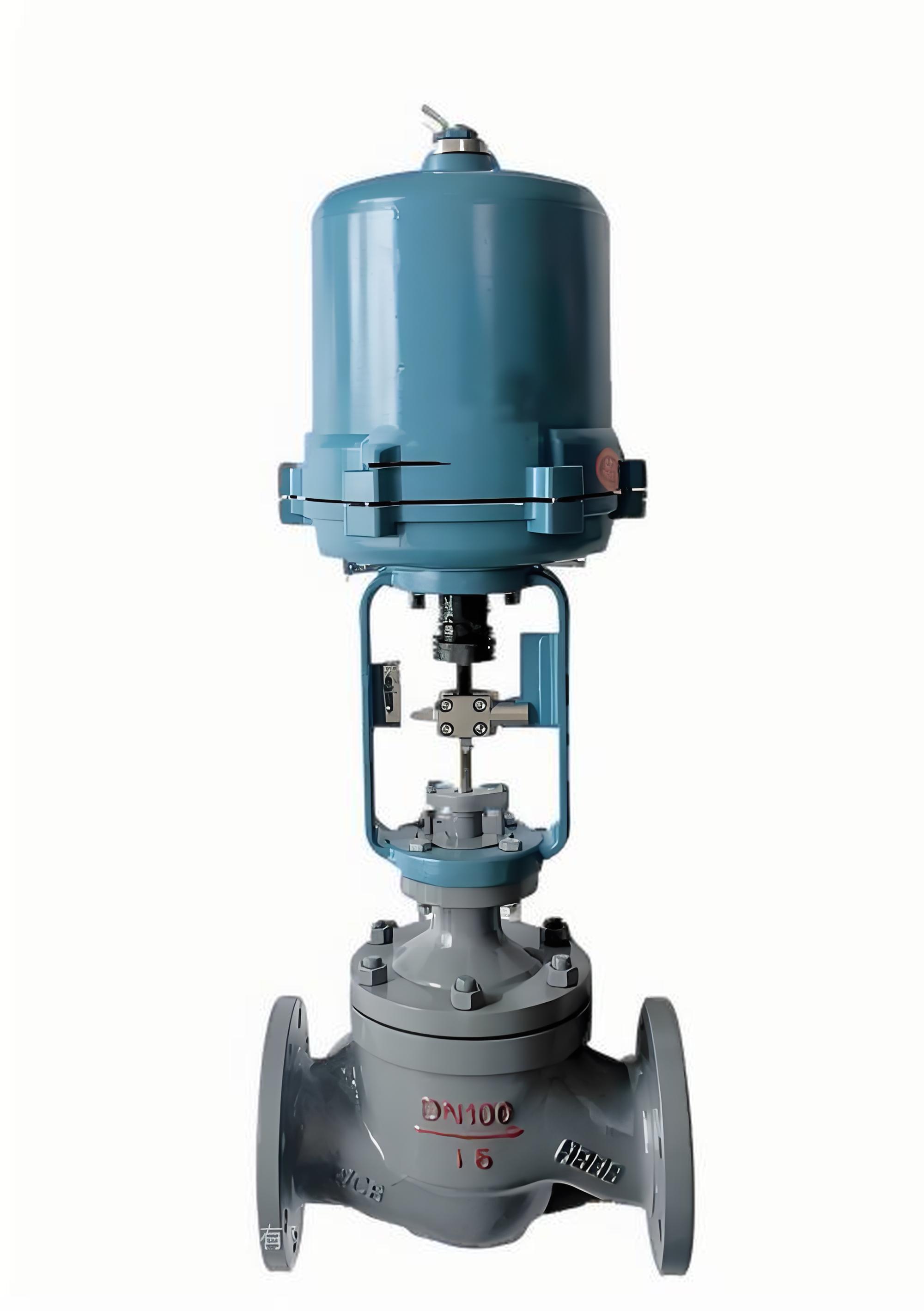 电动调节阀ZDLM-16C DN150（结构图及工作原