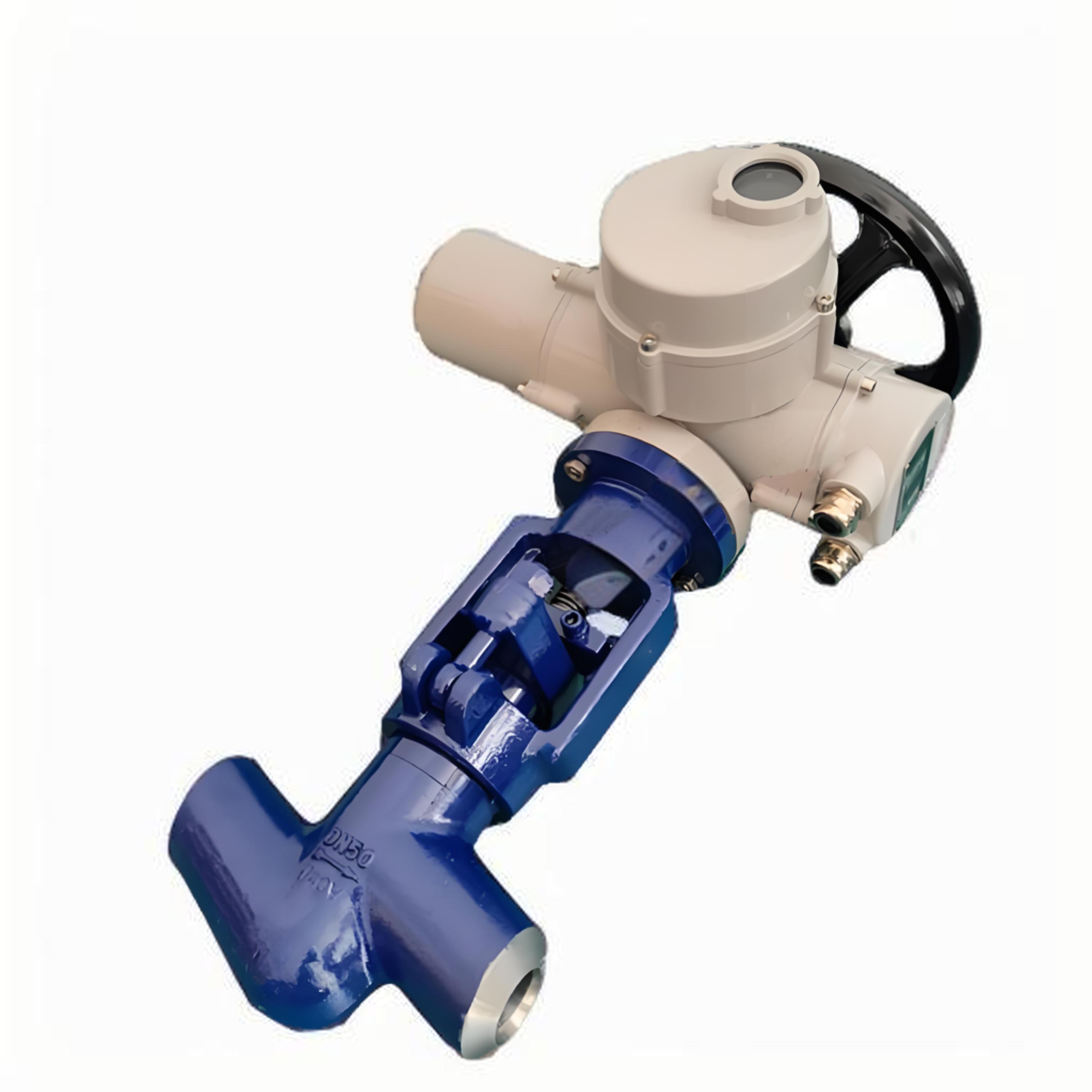 小通径管路电动截止阀J961H-100，DN25（供水